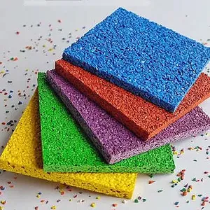 Granulés de caoutchouc EPDM souples, écologiques et durables, imperméables, <span class=keywords><strong>pour</strong></span> terrains de golf, aires de jeux extérieures et piscines – Vente en gros usine - Product Image 2