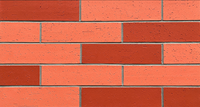 Revêtement mural en briques flexibles ultra-minces, bicolore, mélange de carreaux, fabricant OEM pour revêtement de façade extérieur et intérieur