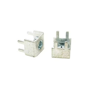 Connecteurs de bornes à vis pour circuit imprimé Telian TLS44112-L 4P en laiton plaqué étain, filetage M4, 70A, certifiés CE/ISO - Product Image 2