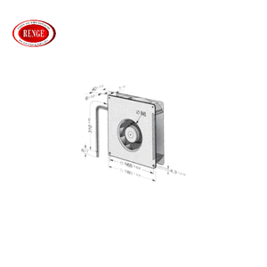 RG125-19/56 Blowers Centrifugal Fans AC Radial Blower, <strong>18040</strong>, 230VAC, 50.6CFM, 20W, 2550RPM, Cooling Fan Industrial RG125 Fan - Product Image 6