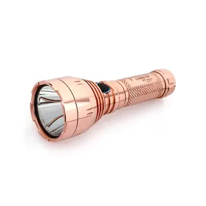 Lumintop gt micro cobre versão de oxidação, faça você mesmo, o melhor edc throw lanterna 750lm 810m 14500 bateria longa distância de feixe rang