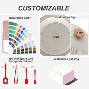 เกาหลี Nonstick หม้อซุปหม้อเครื่องครัวชามจาน Bibimbap หม้อหม้อพร้อมฝาปิด - Product Image 6