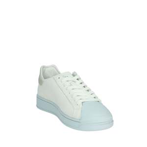 <b>D</b>.A.T.<b>E</b>. Donna Sneakers W401-BA-IS-ID White <b>Light</b> Blue Canvas Trendy Shoes - Product Image 5