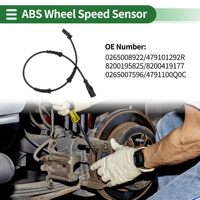 Capteur de vitesse ABS BST pour Renault Clio Euro/Logan/Sandero 2004-2021 Système de freinage antiblocage Nouveau No.0265008922/479101292R