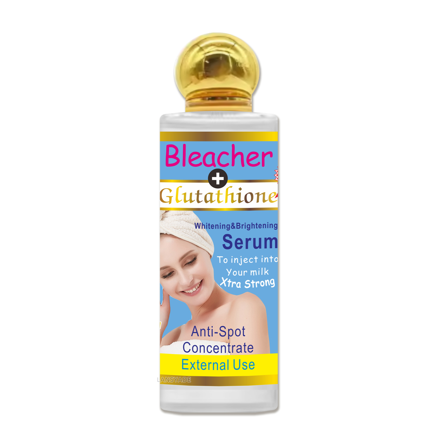 bleacher glutathione with vitamin c Extra Whitening Skincare Pomegranate Glutathione Facial Serum with Vitamin  a & C Collagen Remove Dark Spots Skin Face Serum