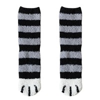 Chaussettes unisexes personnalisées épaisses et chaudes en fourrure, vente en gros, style chaussettes mi-mollet, mode hiver, douces, confortables, motif animal mignon, longueur cheville
