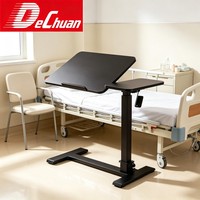 Table d'appoint inclinable ergonomique en acier robuste à hauteur réglable pour ordinateur portable, idéale pour le bureau à domicile