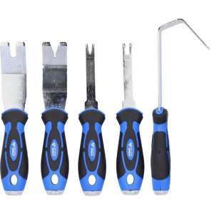 BRILLIANT TOOLS - BT511080 Palanca de panel y juego de corte (5 piezas) -CUERPO EAN 4042146866788 Y CHAPAS METÁLICAS - Product Image 1