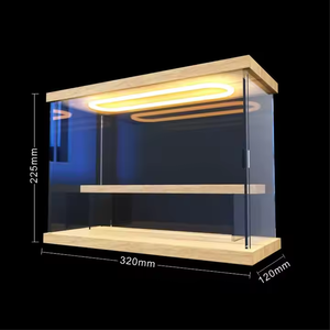 Hot Selling Dustproof Transparent Acrylic Display Box Dustproof Storage Organizer for Toy Figure Collection Hot <strong>Item</strong> <strong>Rubber</strong> - Product Image 3