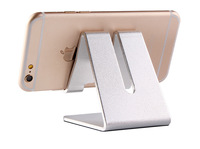 Support de téléphone en métal avec Logo personnalisé, accessoires pour smartphones, support de bureau Mobile