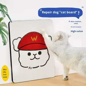 Autocollant mural vertical anti-griffures pour <span class=keywords><strong>chat</strong></span> motif panda, résistant à l'usure et sans production de poussière - Product Image 4