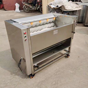 Máquina de lavado y pelado de yuca, patata dulce, ñame, verdura, raíz, tipo cepillo pequeño - Product Image 4