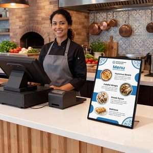 Desktop Ultra-Thin Backlit Display Posters Tabletop Menus Sign LED Advertising Light <b>Box</b> for Retail Shop Store - Product Image 4