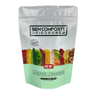 Eco Friendly Wholesale Design Logo Pouch Food Plastic Packaging Reusable Snack Bag