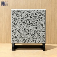 Dalles de terrazzo artificielles au design moderne, revêtement de sol de luxe en terrazzo, carreaux de terrazzo pour villa, appartement, escalier