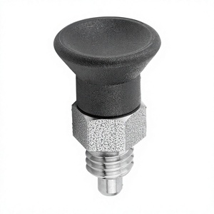 K0748 INDEXING PLUNGER ECO SHORT VERSION SIZE:3 D1=M16, D=8, FORM:A WO LOCKING SLOT WO LOCKNU, สแตนเลสสตีล ไม่ใช่ - Product Image 1