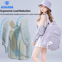 Sac à dos scolaire pour adolescentes avec compartiment pour ordinateur portable, bretelles rembourrées respirantes, grande capacité, sacs d'école ergonomiques