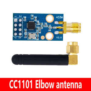 Module émetteur-récepteur sans fil SPI CC1101 433 MHz avec <span class=keywords><strong>antenne</strong></span> SMA - Longue portée, faible consommation pour <span class=keywords><strong>Arduino</strong></span>, ESP32, IoT, télécommande - Product Image 2