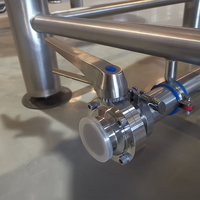 Cuve de Fermentation Conique en Acier Inoxydable de 100L/1HL pour Bière, Cidre, Sodas et Boissons Gazeuses