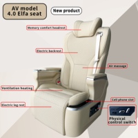 Sièges de luxe personnalisés pour MPV Sprinter avec chauffage, massage et ventilation pour Toyota Hiace Van, Benz V-Class