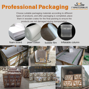 Piastrelle a Mosaico in <span class=keywords><strong>Pietra</strong></span> per Bagno, Mosaico in Marmo <span class=keywords><strong>Verde</strong></span> Bianco Oro a Getto d'Acqua, Piastrelle Grandi di Lusso per Cucina e Casa - Product Image 5