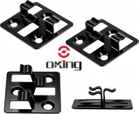 Entretoises dissimulées en acier inoxydable 304 pour terrasses, clips anti-rouille pour lames de terrasse WPC, fixations extérieures cachées pour terrasses composites