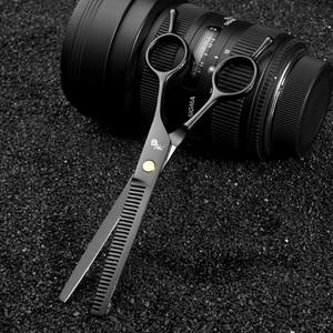 3 Flat V-tooth Warp Acero inoxidable Cat Hair Cutting <span class=keywords><strong>Barber</strong></span> Cutting Pet Dogs Grooming Tijeras Kit de herramientas - Product Image 5