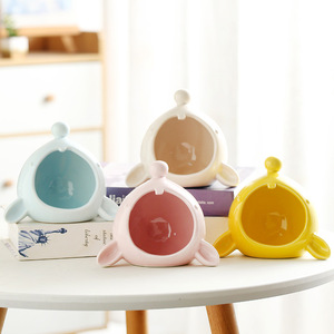 Nido de cerámica para hámster, casa redonda transpirable para mascotas pequeñas, uso en las cuatro estaciones - Product Image 1