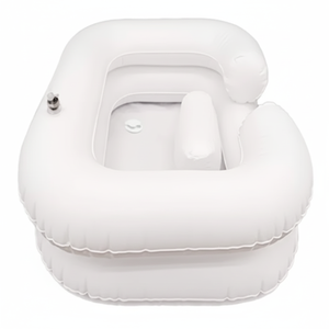 อ่างสระผม เก้าอี้สระผม และอ่างสระผมแบบพกพาสำหรับร้านทำผม พร้อมน้ำร้อน - Product Image 1