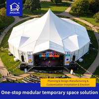 Tente multi-volets robuste pour scène de concert, structure commerciale extérieure pour événements