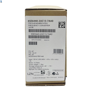 Inversor 6SE6440-2UC13-7AA0 100% Original y Nuevo, Serie MM440, 0.37kW, Monofásico, 220V, Uso General - Product Image 1