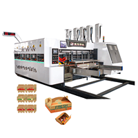 Máquina de Impresión Flexográfica Automática de Alta Velocidad SYKM para Cartón Corrugado Tipo E/B/C/A