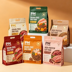 Bolsa de Papel Kraft Compostable para Envasado de Alimentos Secos Orgánicos, Impresión Personalizada, Alta Barrera, Ecológica, para Alimentos para Mascotas - Product Image 1
