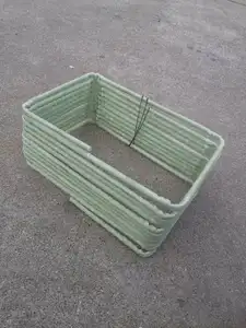 Chemlead <strong>Fiberglass</strong> <strong>Rebar</strong> Mesh FRP <strong>Rebar</strong> Mesh For Road Construction - Product Image 5