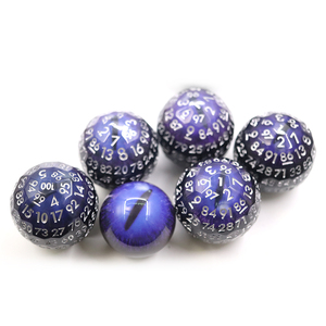 Dés en résine polyédriques <span class=keywords><strong>de</strong></span> grande taille D100, dés à cent faces personnalisés pour Dungeons & Dragons, pour jeux <span class=keywords><strong>de</strong></span> rôle sur table - Product Image 3