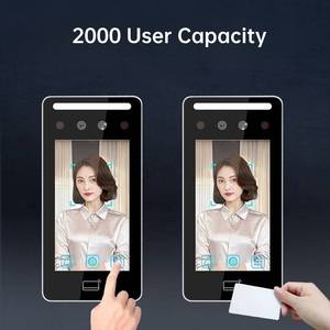 Di alta qualità 5 pollici Tuya Wifi IP65 impermeabile faccia di accesso biometrico Controller con presenza di tempo - Product Image 5