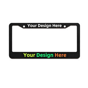 Diseño personalizado Marco de matrícula de alta calidad Marco de matrícula de coche Marco de matrícula Cubierta de soporte de matrícula Marco de matrícula al por mayor - Product Image 4