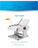 Machine à pâtes semi-automatique pour usage domestique, cuisine et restaurant, capacité de 5 kg/h pour céréales