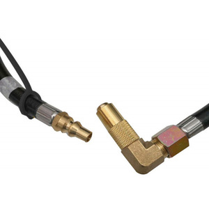 Tuyau de cuisinière à gaz portable, connecteur en laiton de 8 mm avec adaptateur coudé à 90 degrés pour cuisinières de camping - Product Image 2