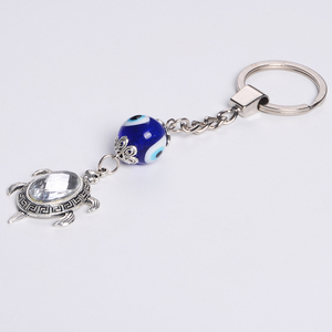 Llavero hecho a mano en YIWU Nazar Kabbalah, tortuga, con ojo malvado, regalos para amigos, gran oferta - Product Image 5