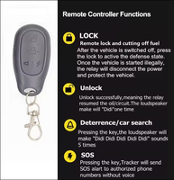 Rastreador GPS en Oferta con Bloqueo Remoto para Autos y Motos, Mini Rastreador GPS para Vehículos
