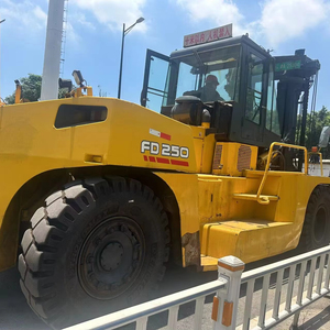 <b>Used</b> Vigoshop TCM FD250 25 Ton Diesel Powered 4WD <b>Pallet</b> Truck Three Stage Mast Fork Dimensions Warehouse Material Handling - Product Image 1