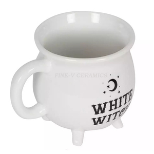 Taza <span class=keywords><strong>de</strong></span> cerámica con forma <span class=keywords><strong>de</strong></span> <span class=keywords><strong>bruja</strong></span> para decoración <span class=keywords><strong>de</strong></span> Halloween, <span class=keywords><strong>Caldero</strong></span> azul personalizado, 12 unidades - Product Image 6