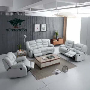 SUNSGOODS sofa sectional recliner sofa set superior quality healthy sponge durable best choice optional color customizable sofa