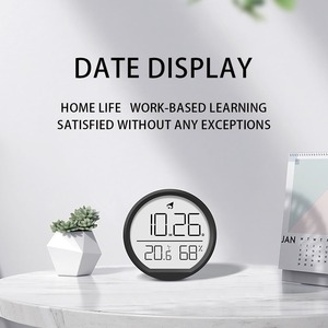 Thông minh bảng đồng hồ cho nhà bếp kỹ thuật số ngày/thời gian/nhiệt độ/độ ẩm hiển thị với báo động trong phòng ngủ để sử dụng trong nhà - Product Image 2