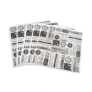 Papel Kraft Impreso Personalizado al por Mayor, Papel Encerado Antigrasa de Grado Alimenticio para Hamburguesas, Pizza, Sándwiches, Pan y Piruletas - Product Image 3