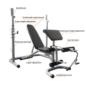 Panca per Pesi Regolabile in Metallo, Nuova Attrezzatura da Palestra, Prodotto Fitness Vendita Diretta - Product Image 4