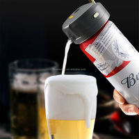 Ultrasons Bière Mousse Bouteille Créative Barboteur Fabricant De Mousse De Bière De Bière Portable Verseur pour la Fête En Plein Air bar Barre Claire Aérateur de Vin