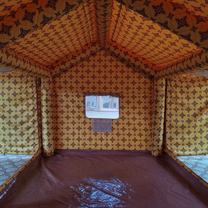 Carpa de Camping para <span class=keywords><strong>el</strong></span> Desierto Árabe del Medio Oriente, Gran Espacio, Impermeable, Resistente al Viento, Protección UV, Familiar, Glamping, Portátil, Oxford, para Exteriores - Product Image 6