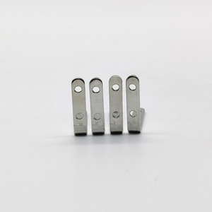 Support d'angle en forme de L en acier inoxydable, 34.5x7mm, pour renforcement du cadre de porte et de fenêtre, accessoire de quincaillerie - Product Image 1